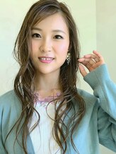 ヘアリゾート アジアグランデ(Hair Resort Asia grande) ルーズウェーブ×耳掛けスタイル＝モテかわ【grande武蔵浦和】