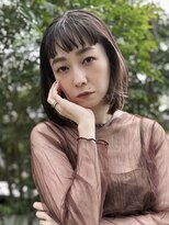 エアー 青山(AIR) 大人可愛い/オン眉/ミニボブ