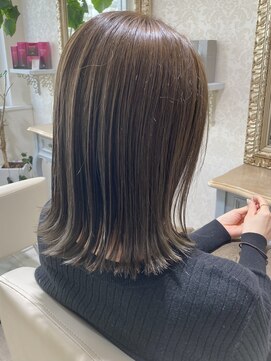 ラ ブランシュ 大宮(La Blanche) 大宮/似合わせカット/アースカラー/くびれヘア/デザインカラー