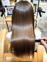 ラルムバイシー 新宿(LARME by Sea)&nbsp;ナチュラルな仕上がりの髪質改善【新宿／前髪】