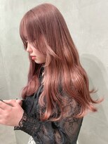 ヘアサロン ドット トウキョウ カラー 町田店(hair salon dot. tokyo color)&nbsp;[杉本真奈美] コーラルピンク [町田駅]大人ガーリー/プリカール