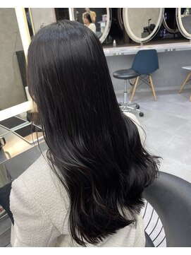 ロンドアヴァントゥス 池袋(Lond aventus) 韓国レイヤー/韓国風/ボブ/髪質改善/黒髪/ブリーチなし〔池袋〕