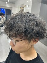 メンズヘアトーキョー 渋谷(MEN'S HAIR TOKYO) 波巻きパーマ/カット