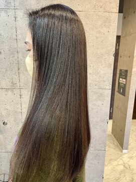 ファクトリービス(FACTORY bis) 50代W様　白髪抑制カラー＋オーダーメイドトリートメント9種