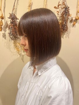 シャンプーボーイ セントラル 博多(SHAMPOO BOY central) 前下がりボブ