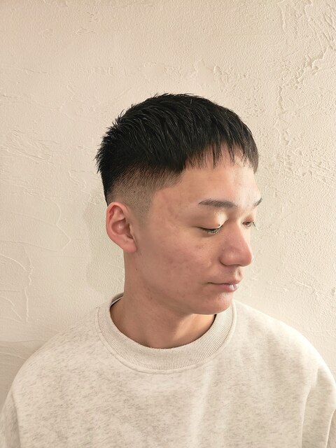 【T's】黒髪×清潔感◎ビジネスOKなクロップSTYLE
