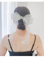 ムーン バイ ケンジ(moon by KENJE)&nbsp;【hinari】#タイトヘアアレンジ #タイトお団子アレンジ