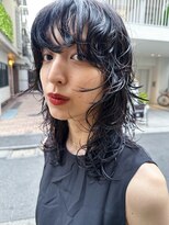 ロッソサンテ(rosso sante)&nbsp;黒髪レイヤーパーマ