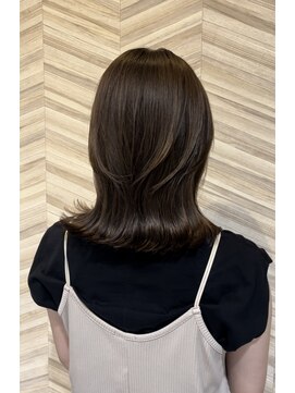 ブッシュ ユメリア徳重店(BUSH) 【コテ巻き風パーマ】外はねミディアム