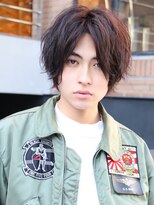 ネイビー(NAVY)&nbsp;男の魅力を引き出すニュアンスヘア