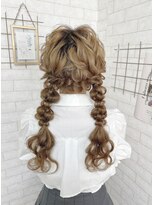 ベルデイズ 関内店(BELDAYS)&nbsp;編み込みツインテール