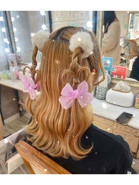 ヘアセット専門店 ナゴミ 池袋店(nagomi) ハーフツイン