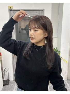 リアン バイ キートス(Lien by kiitos) ラベンダーグレージュ/グレージュ/透明感カラー