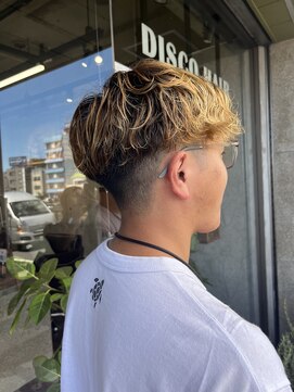 メンズソフトスパイラルパーマ【20代/30代/40代】