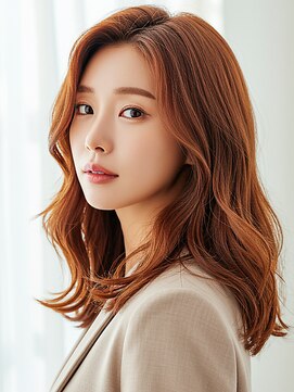 アンククロス 青山店(ANKH CROSS) ケアブリーチ1回/艶髪/テラコッタブラウン