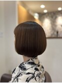 レイヤーボブ/小顔ヘア/髪質改善トリートメント
