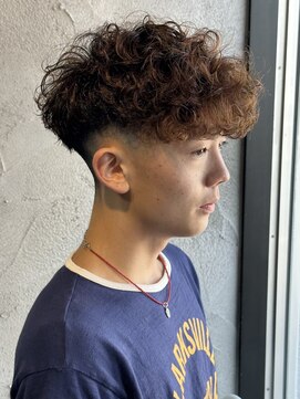 ニアウ 高崎店(Niau) スペインカールメンズパーマメンズマッシュ外国人風パーマメンズ