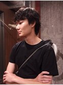 ニュアンスパーマ　マッシュウルフ マッシュショート/池田裕和