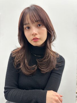 ガーデントウキョウ(GARDEN Tokyo) ミディアムレイヤー/レイヤー/顔まわり/前髪カット