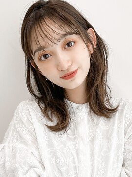 リヤン 表参道(lyann) 結べるボブミディアムレイヤーカット斜めバングイメチェン