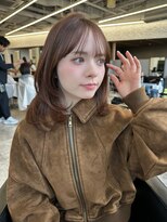 ガーデントウキョウ(GARDEN Tokyo)&nbsp;ミディアム/レイヤーカット/ミルクブラウン/髪質改善