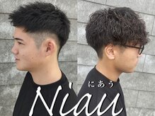 Niau Men'sHair 新宿店メンズカット/メンズパーマ/ニュアンスパーマ/MEN'S【4月OPEN】の雰囲気（新宿/men's/メンズ/メンズパーマ/メンズカット/学割U24/眉毛）