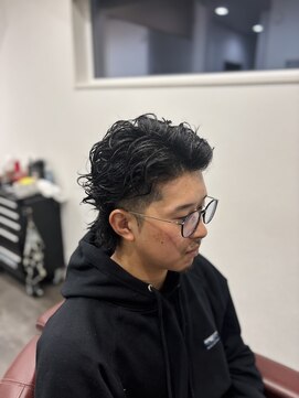 プログレス(PROGRESS) サーファー風大人ワイルドパーマ