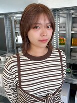 ノエロク 岐阜(noe rok)&nbsp;切りっぱなしボブ/韓国/ボブ/髪質改善/縮毛矯正/岐阜s42