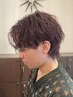【メンズ限定】カット+リンパ流し付きベーシックスパ ¥9900