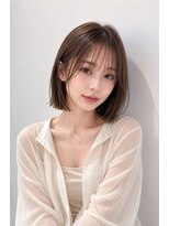 コヴァ バイ ボクノ 荻窪(COVA by bokuno)&nbsp;透け感ある、まとまりやすいナチュラルストレートボブ3