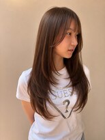 アジールヘア 北千住駅西口店(agir hair)&nbsp;レイヤーカット大人レイヤー韓国ヘア北千住Kitasenjyu