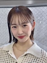 メゾンアクア 表参道(Maison ACQUA)&nbsp;切りっぱなしボブレイヤーボブ似合わせ小顔前髪縮毛矯正/表参道