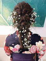 エフ アヴェダ 木の葉モール橋本(F AVEDA) フィッシュボーンでレトロアレンジ!