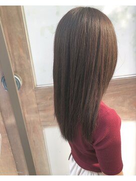 ネオリーブ アンド 渋谷店(Neolive &) 【Neolive & 渋谷店】透明感のあるグレージュブラウン