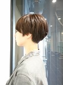 ショートスタイル[ウルフ]◎20代30代40代50代/カーキベージュ