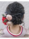 袴ヘアセット