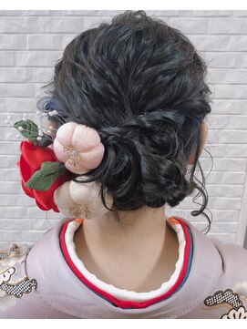 ザブックハンドサロン(The book hand salon) 袴ヘアセット