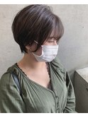 大人可愛い【横顔美人ショート】