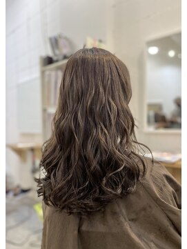 アルート 町田店(aroot) アディクシーカラーでミルクティぽく