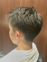 ヒロギンザ 田町店(HIRO GINZA) ツーブロック×七三バック　ヒロ銀座/田町/田町床屋/田町理容室