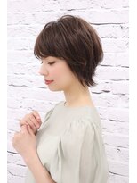 オーロ 西宮店(ORO) ヌーディ―カラーで夏ショート