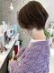 アルジャーノン コックス(ALGERNON COX)の写真/高いカット技術でナチュラルで可愛い"横顔美人"が叶う♪センス溢れるフォルムで顔周りもスッキリ◎