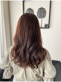 甘めナチュラルロング×ベージュ