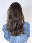 ラフグレージュロング_ショコラベージュボブルフ_ba3500131