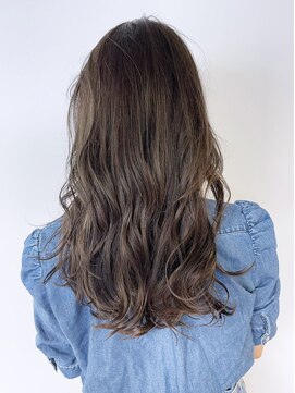 アイティーバイアルバム 下北沢店(IT by ALBUM) ラフグレージュロング_ショコラベージュボブルフ_ba3500131