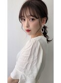 【juu.】憧れの韓国hair×シースールーバング