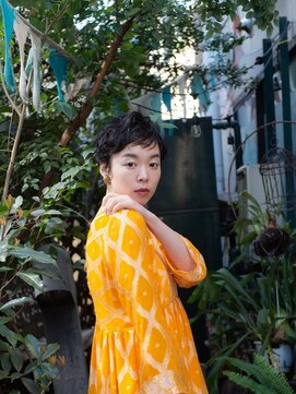 リブロ 三軒茶屋(LIBRO) レトロ×ベリーショートヘア