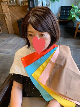 ヘアードレスビュー(hair dress V.I.E.W) パーソナルカラー診断からの似合わせカラーカット