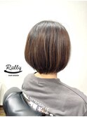 レディースボブスタイル