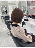 ブリーチなしで出来るマロンブラウン